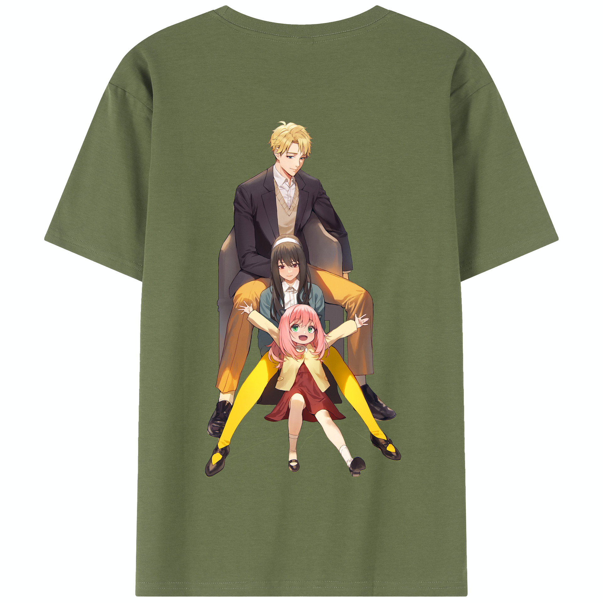 SPY×FAMILY间谍家家酒 綿100％半袖Tシャツ（背面プリント）